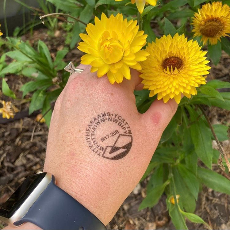 mustard seed plant tattoo