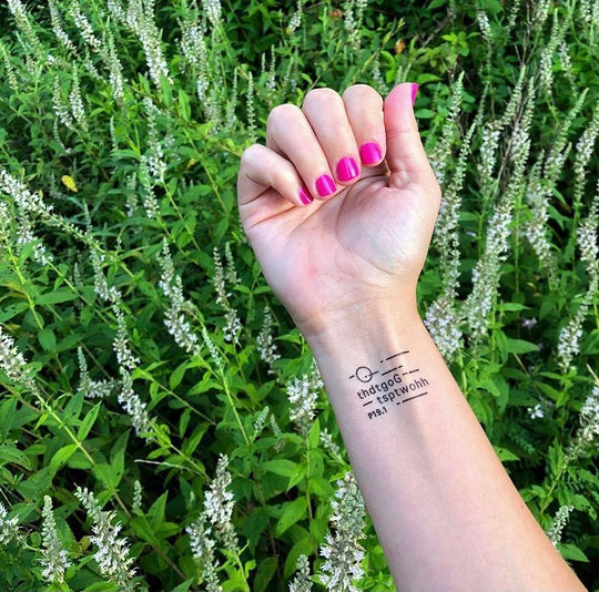 god in nature, weather, creation, psalm 19, evidence of god, dwell, dwell differently, temporary tattoo, scripture tattoo
