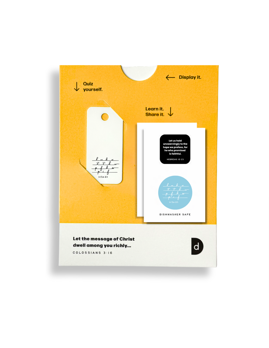 September 2024 - Hebrews 10:23 (Stickers)