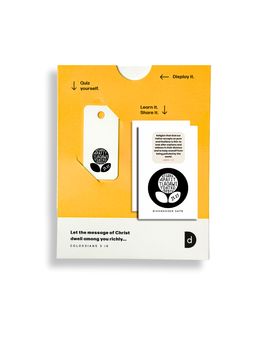 June 2024 - James 1:27 (Stickers)