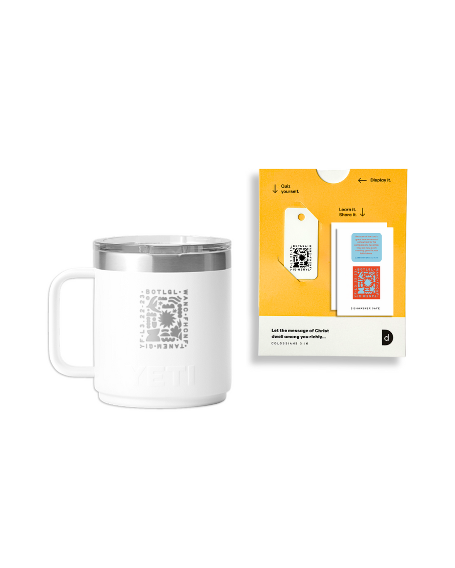 Yeti "Every Morning" Mug + FREE Sticker Kit