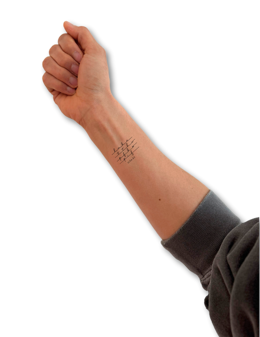 September 2024 - Hebrews 10:23 (Tattoos)