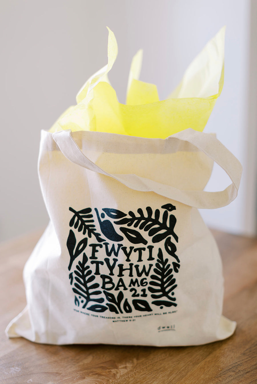 Matthew 6:21 Tote Bag (up to 40% off!)