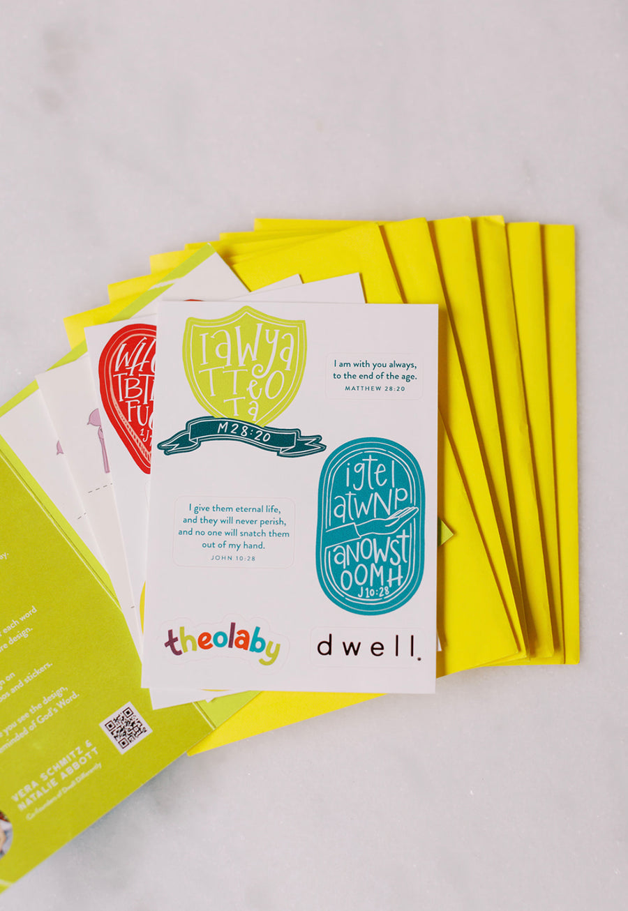 Dwell Differently x Theolaby Bible Memory Kit (up to 40% off!)