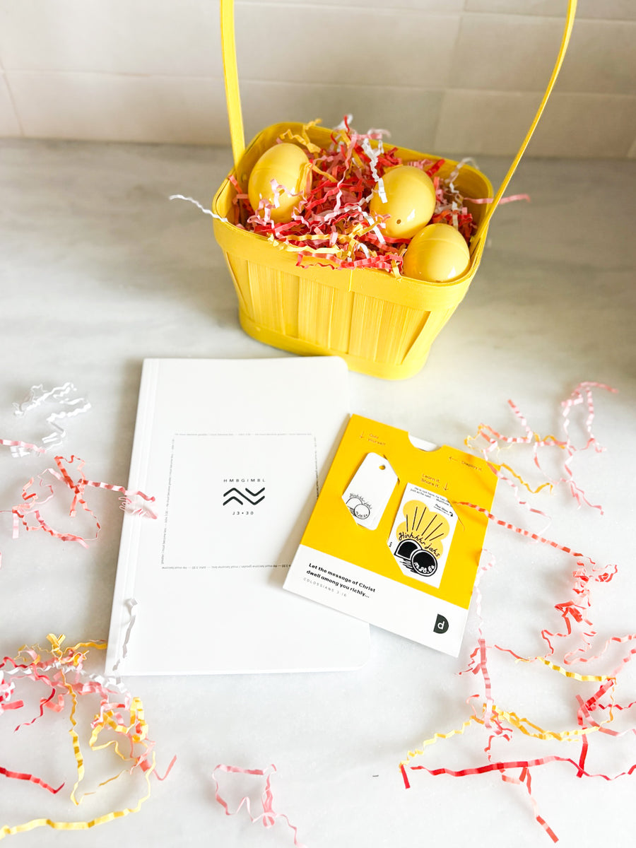 Journal and "He is Risen" Sticker Kit