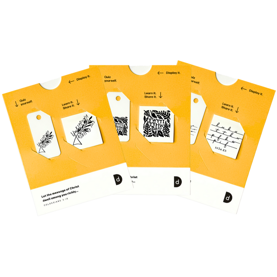 Mother's Day 3-Pack Memory Verse Kits