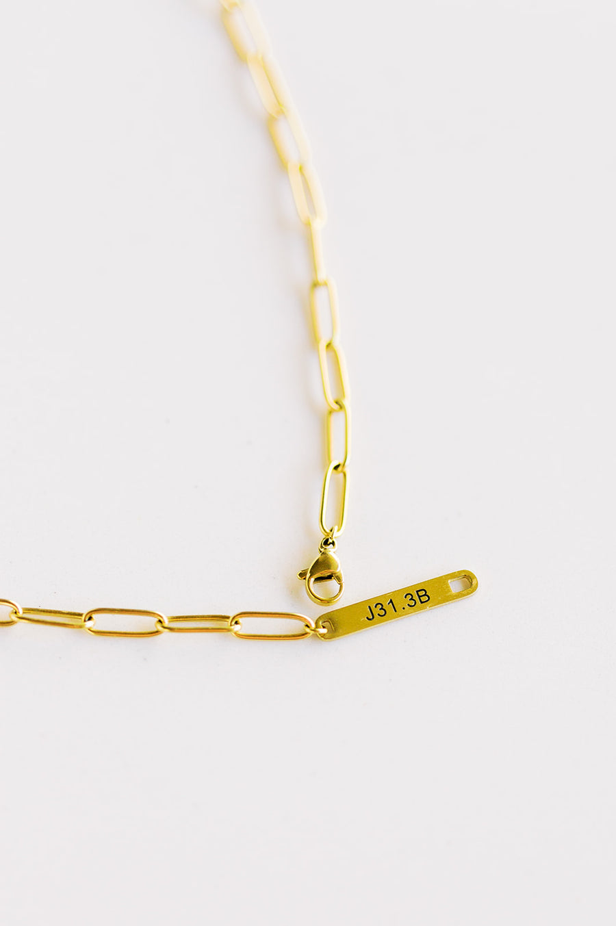 Everlasting Love Paperclip Necklace