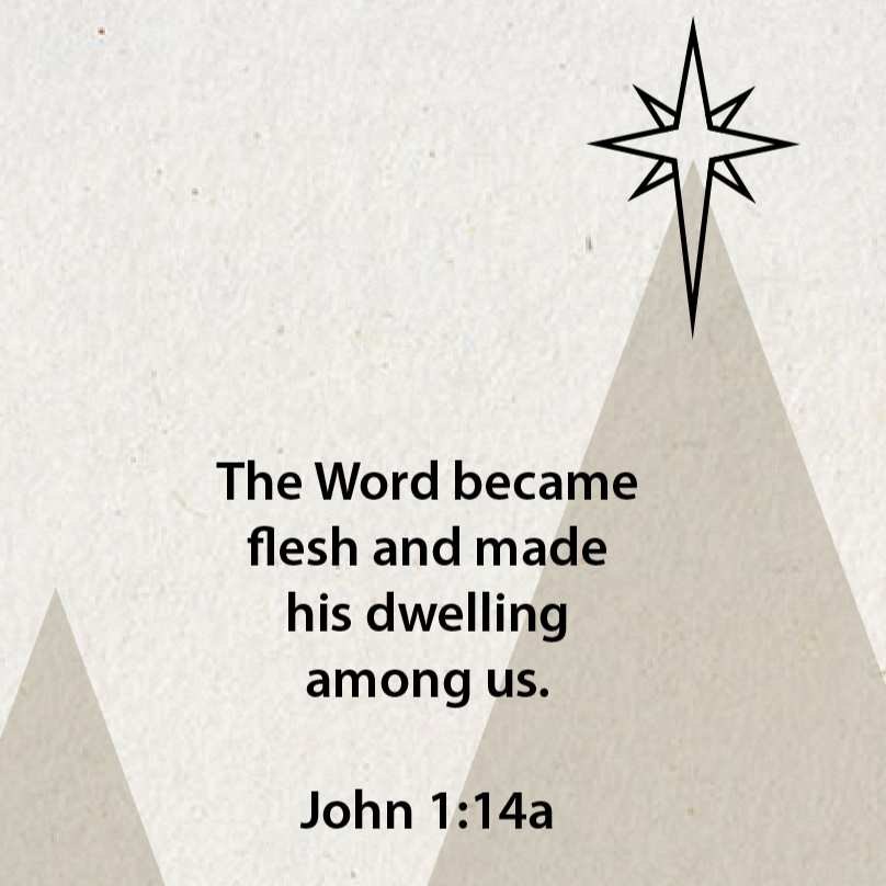 Among Us- 2021 December - John 1:14a (digital)