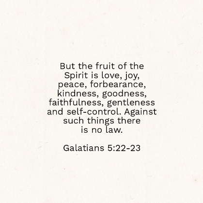 Fruits of the Spirit - 2020 Oct - Galatians 5:22-23 (digital)