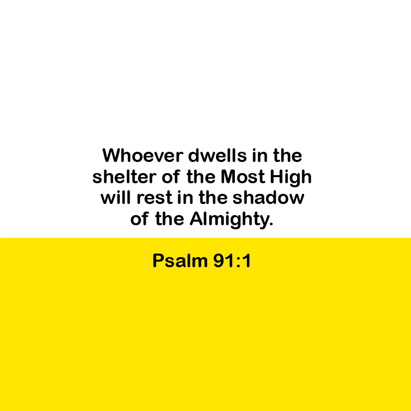 Rest in God - 2020 June - Psalm 91:1 (digital)