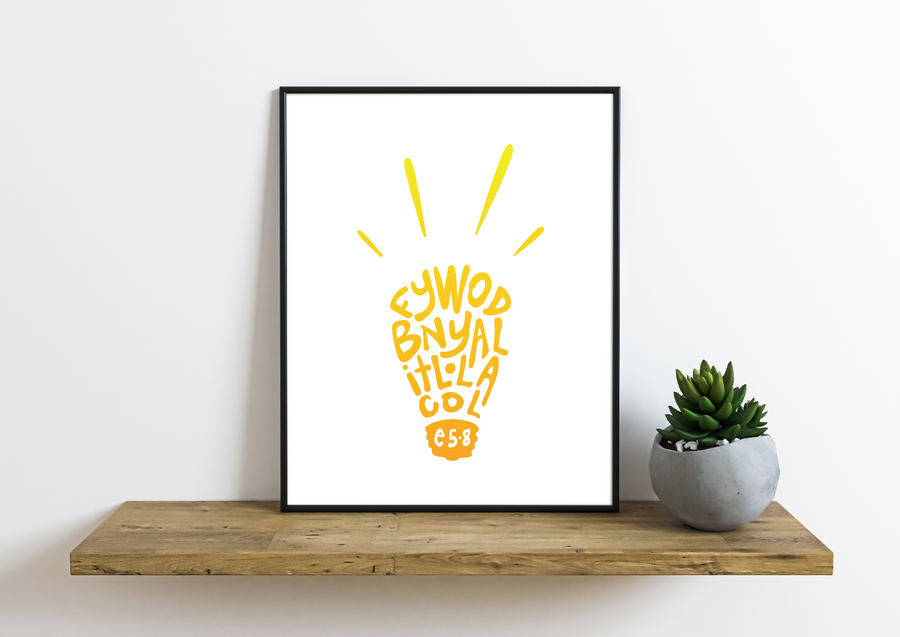 YOU ARE LIGHT - EPH 5:8 (Digital Print Pack)